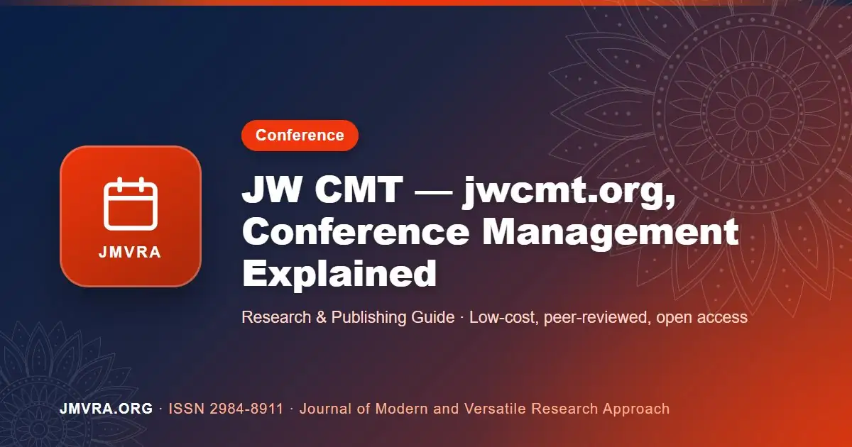Conference Management & Tracking Explained